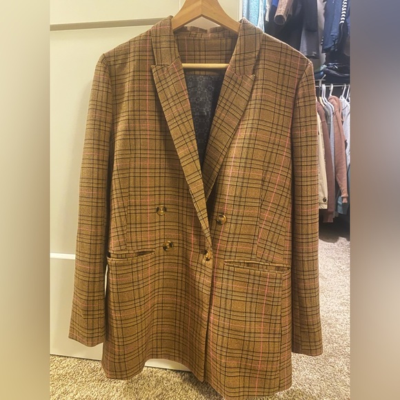 Munthe Plaid Pattern Blazer - like new condition - Picture 5 of 5